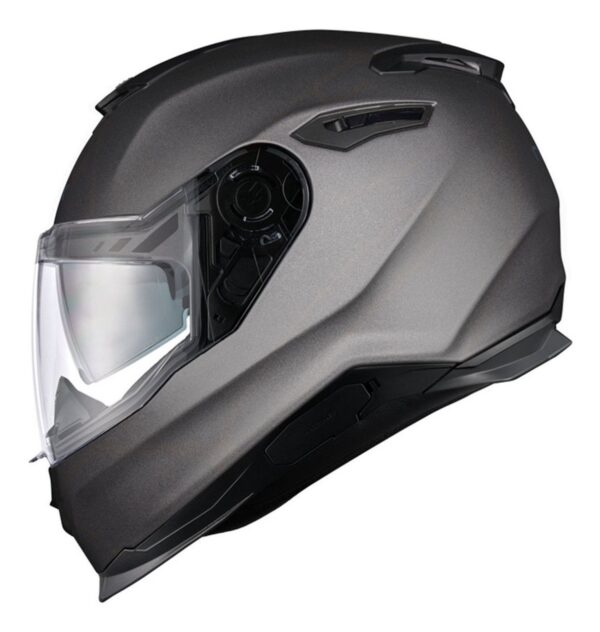 NEXX Y100 CORE MATTE TITANIUM SPORT TOURING MOTORCYCLE HELMET - Image 2