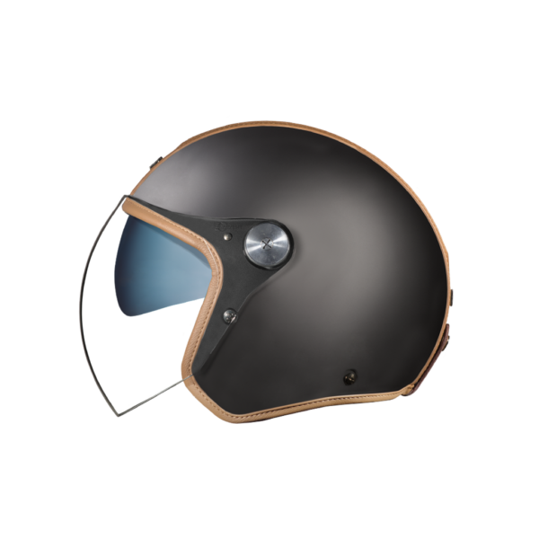 NEXX XG30 GROOVY SV BLACK CAMEL URBAN RETRO MOTORCYCLE HELMET