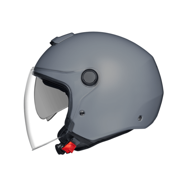 NEXX Y10 PLAIN MATTE NARDO GREY URBAN RETRO MOTORCYCLE HELMET