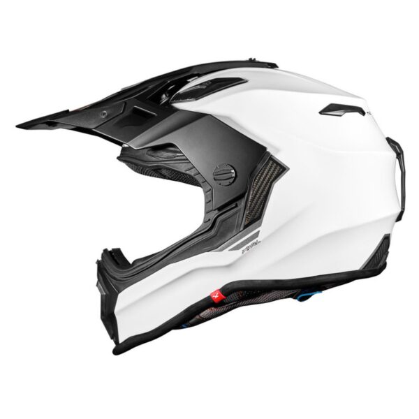 NEXX XWRL WHITE CARBON DUAL SPORT RALLY ADVENTURE HELMET - Image 4