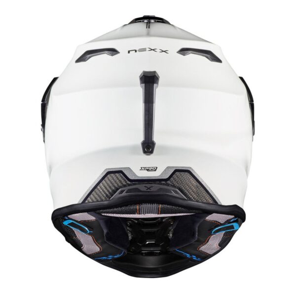 NEXX XWRL WHITE CARBON DUAL SPORT RALLY ADVENTURE HELMET - Image 5