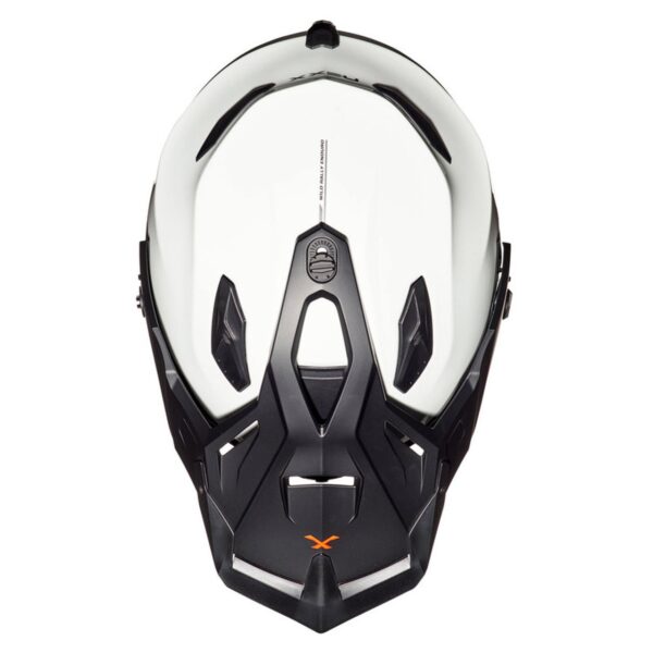 NEXX XWRL WHITE CARBON DUAL SPORT RALLY ADVENTURE HELMET - Image 2