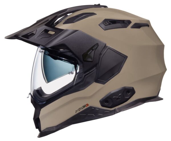 NEXX XWED2 SOLID MATTE DESERT ADVENTURE TOURING RALLY MOTORCYCLE HELMET