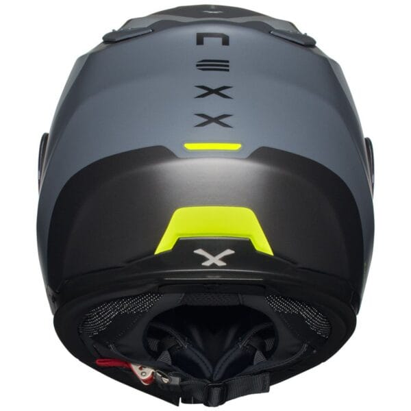 NEXX VILITUR STIGEN GREY YELLOW MODULAR TOURING ADVENTURE MOTORCYCLE HELMET - Image 2