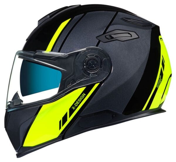 NEXX VILITUR HIGH VISION NEON YELLOW MODULAR TOURING ADVENTURE MOTORCYCLE HELMET