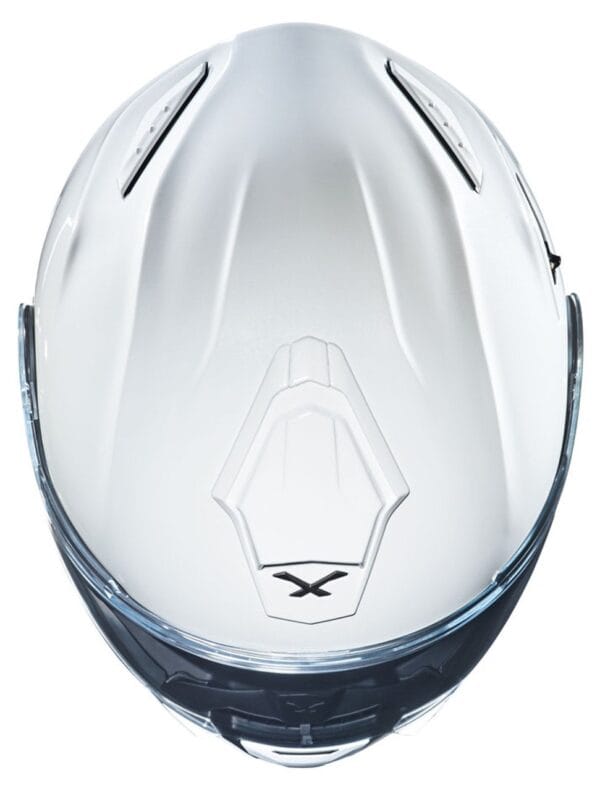 NEXX VILITUR SOLID WHITE MODULAR TOURING ADVENTURE MOTORCYCLE HELMET - Image 3