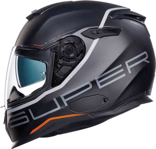 NEXX SX100 SUPERSPEED BLACK SPORT TOURING RACING MOTORCYCLE HELMET