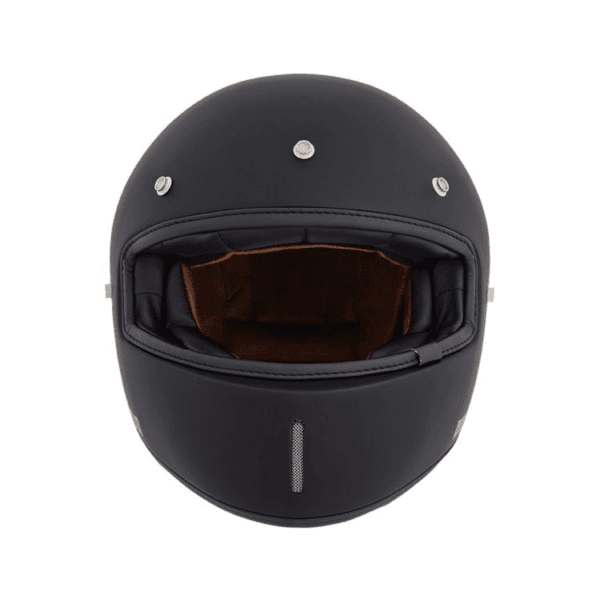 NEXX XG100 Purist Helmet - Matte Black Retro Motorcycle Helmet - Image 5