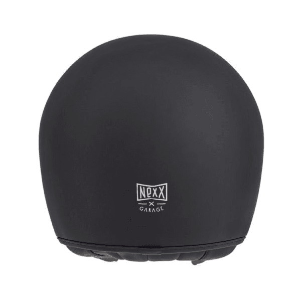 NEXX XG100 Purist Helmet - Matte Black Retro Motorcycle Helmet - Image 3