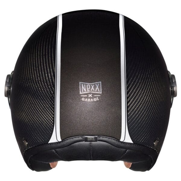 NEXX XG20 Carbon SV Helmet - Premium Grey Carbon Motorcycle Helmet with Integrated Sun Visor - Image 2