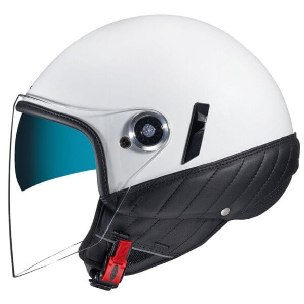 NEXX SX60 Artizan Helmet - Premium White Motorcycle Helmet with Advanced Thermo Resin Shell