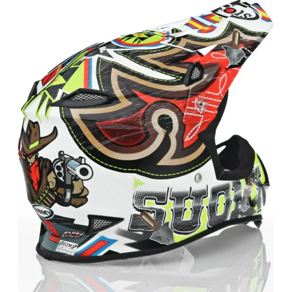 SUOMY MX Jump West Off-Road Motorcycle Helmet Dirtbike ATV - Image 3