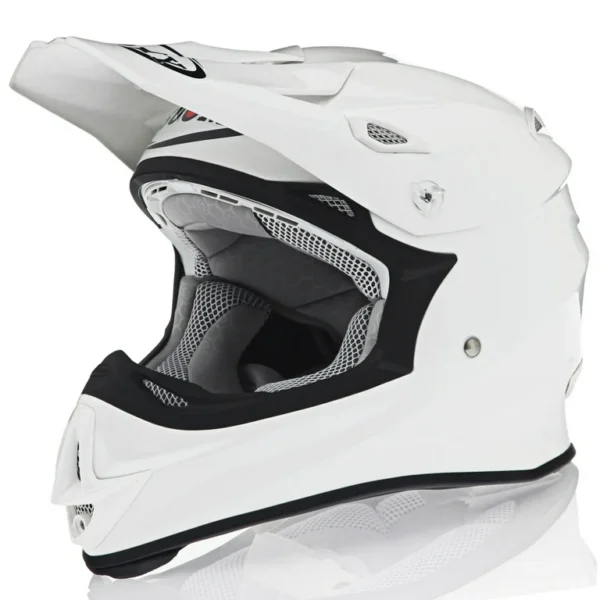 SUOMY MX Jump Solid White Dirtbike ATV Helmet