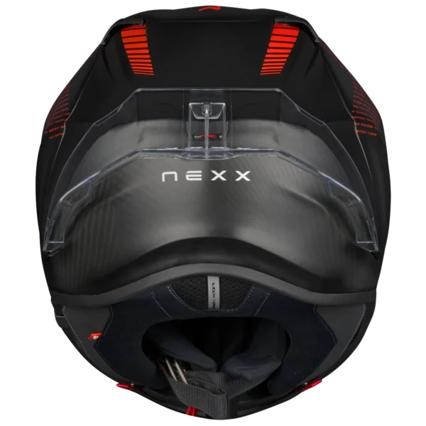 NEXX XR3R PRO FIM EVO CARBON FIBER MOTORCYCLE RACING HELMET - Image 3