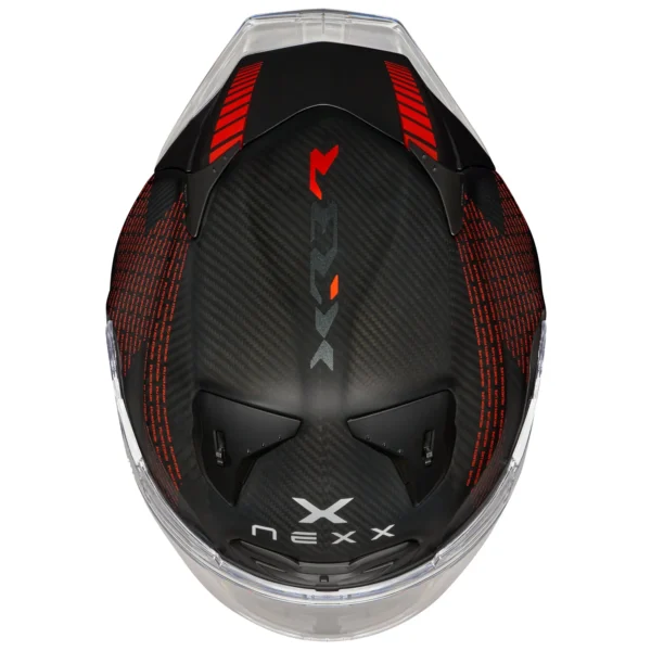 NEXX XR3R PRO FIM EVO CARBON FIBER MOTORCYCLE RACING HELMET - Image 5