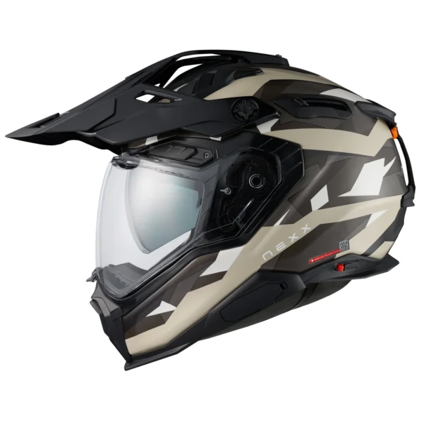 NEXX XWED3 TRAILMANIA MATTE SAND MOTORCYCLE ADVENTURE HELMET