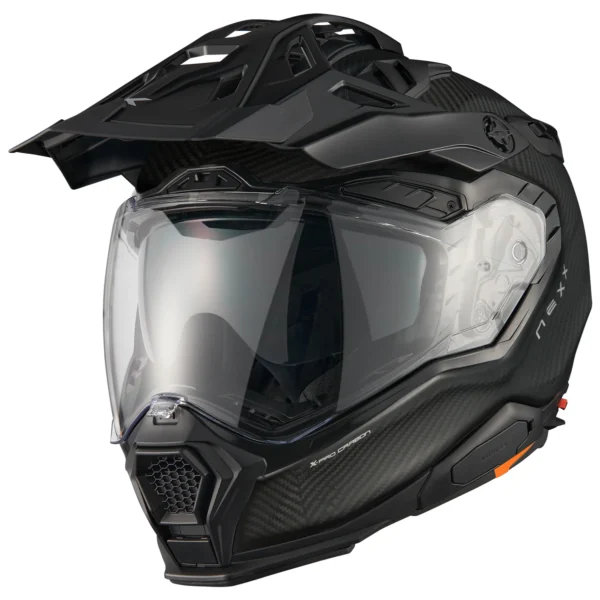 NEXX XWED3 ZERO PRO MATTE CARBON MOTORCYCLE ADVENTURE HELMET